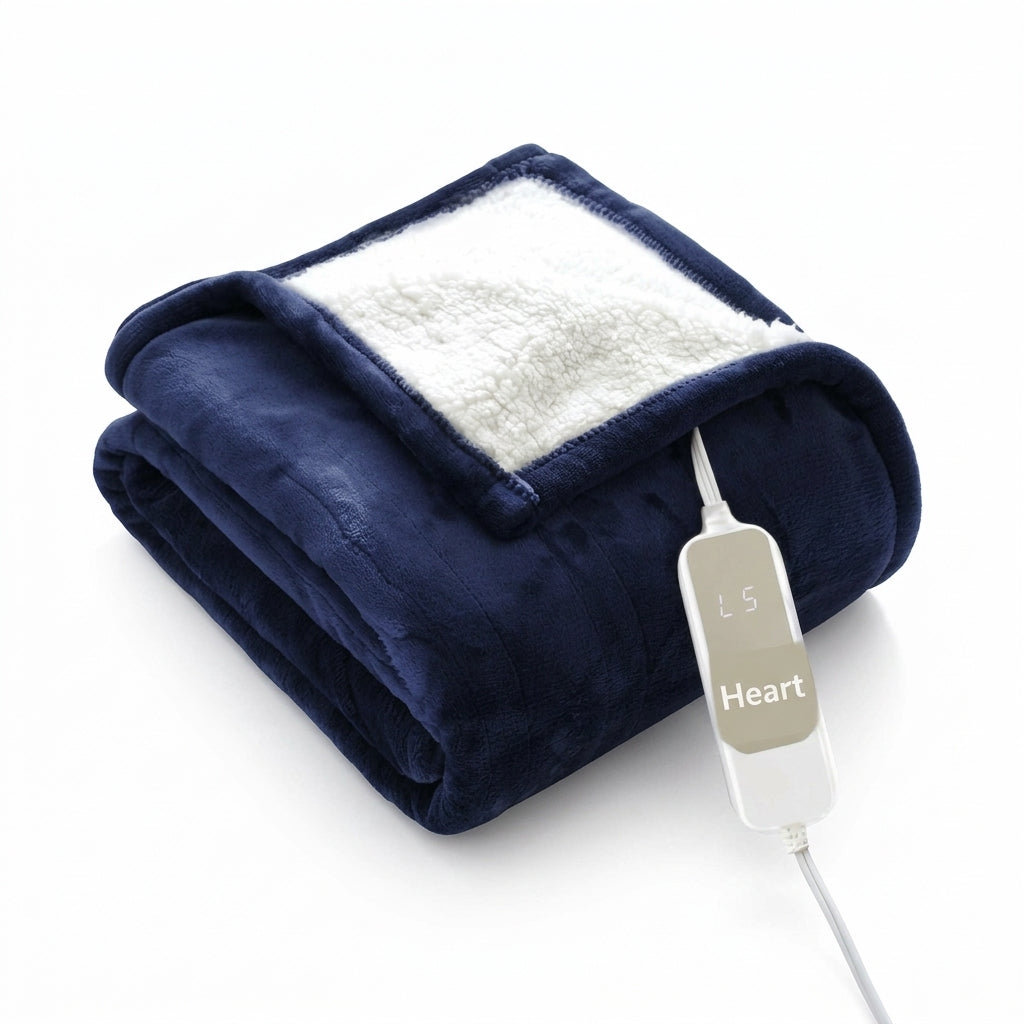 Plaid chauffant électrique 180 × 200 cm – COZELIA